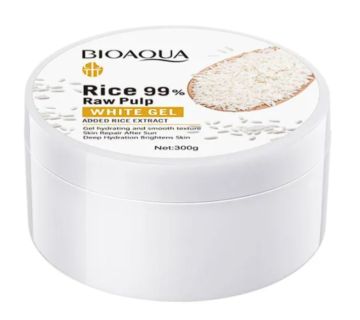 Gel Hidratante y Aclarante de Arroz BIOAQUA 300g