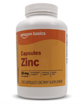 Cápsulas de zinc, 50 mg