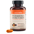 Cúrcuma Curcumina 500mg con Cápsulas Blandas de Pimienta Negra