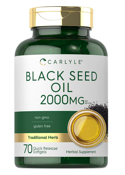 Cápsulas de Aceite de Semilla Negra en Gel | 2000mg