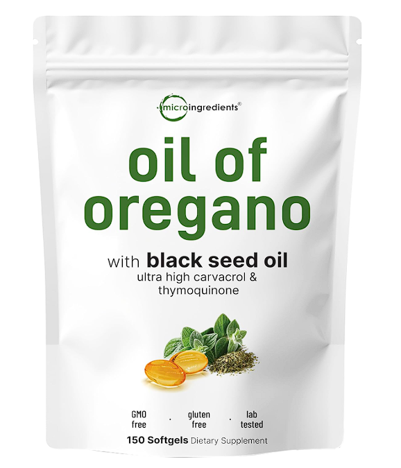 Cápsulas Blandas de Aceite de Orégano
