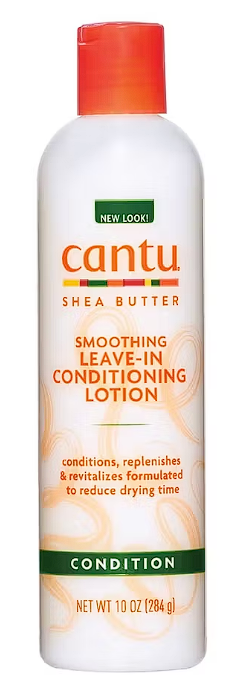 Loción Acondicionadora Sin Enjuague Cantu Shea Butter Smoothing Leave-In Conditioning Lotion 10 Oz