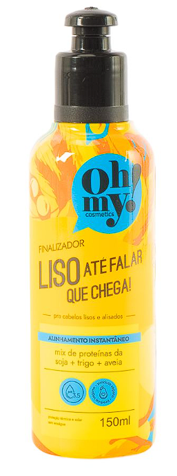 Crema Para Peinar Finalizador Oh My Cosmetics Cabello Liso 150 ml