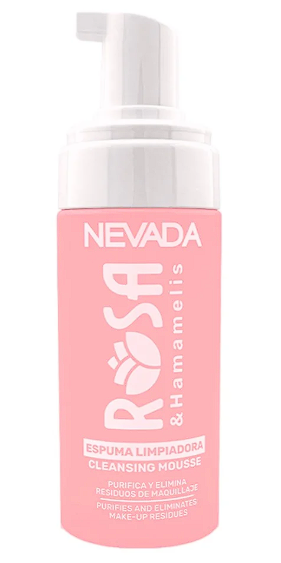 Espuma Limpiadora Facial Nevada Rosa & Hamamelis 120 ml