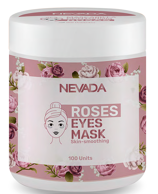 Mascarilla Contorno de Ojos Nevada Rosa & Hamamelis 100 Unidades
