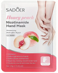 Mascarilla Hidratante para Manos SADOER Miel de Durazno y Nicotinamida 35 g