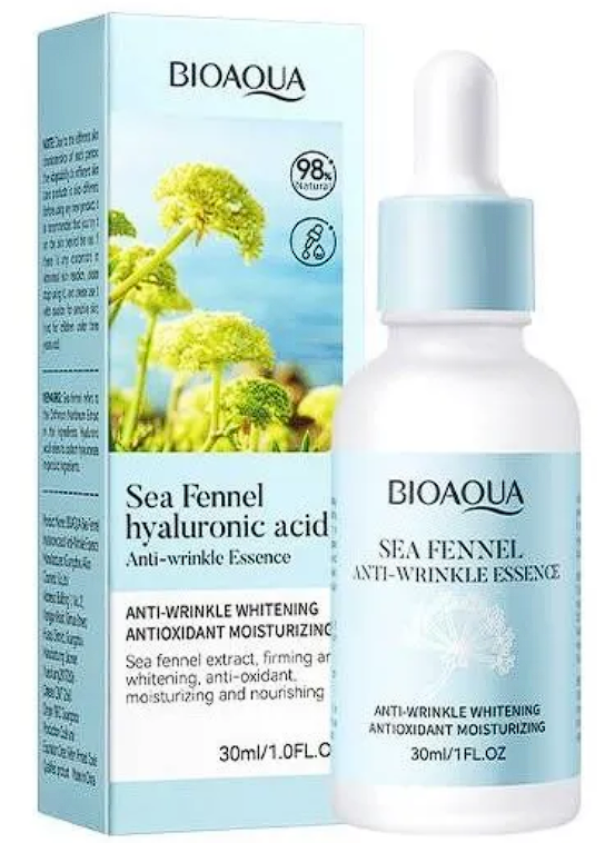 BIOAQUA Sea Fennel + Hyaluronic Acid Anti-Wrinkle Essence 30ml