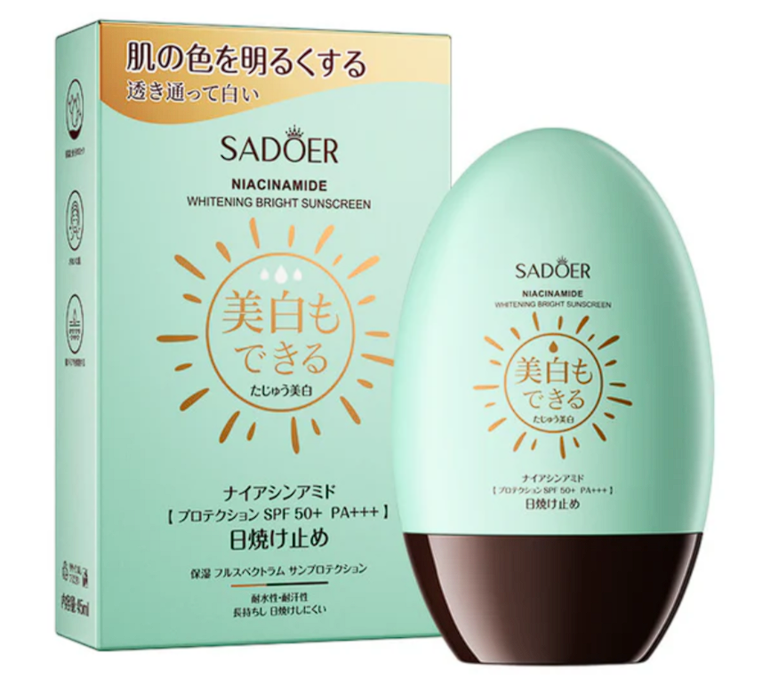 Protector Solar con Niacinamida SADOER SPF 50