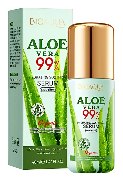 Sérum de Aloe Vera 99% BIOAQUA – Hidratante y Calmante