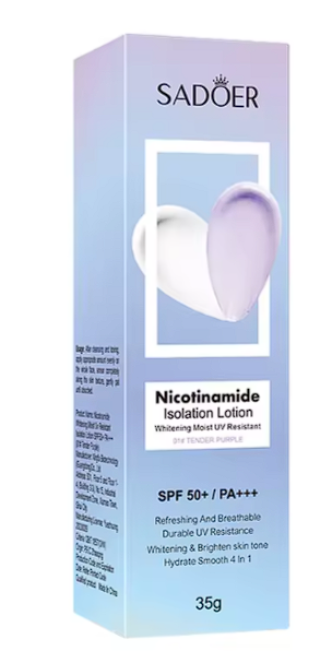 Crema Aislante con Nicotinamida SADOER SPF 50
