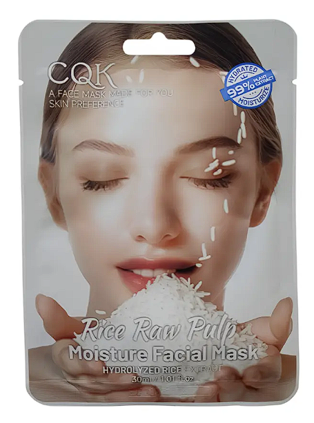 Mascarilla Facial de Arroz CQK 30ml