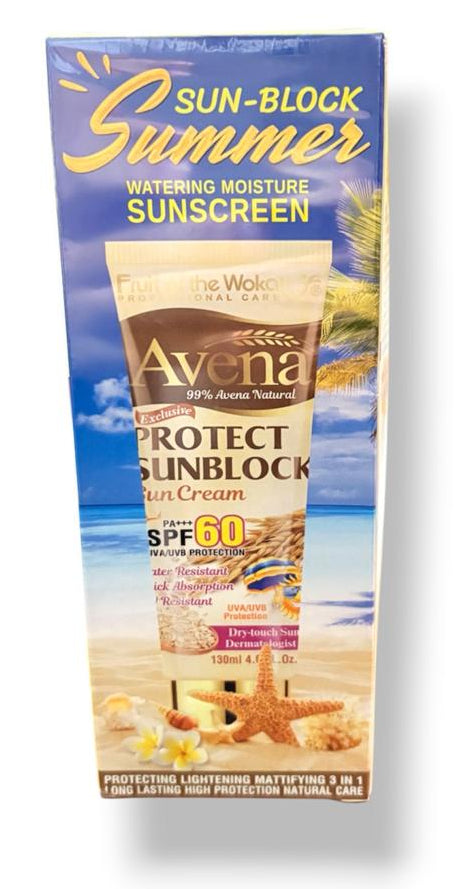 Protector Solar Avena SPF 60 – Hidratación y Protección Total